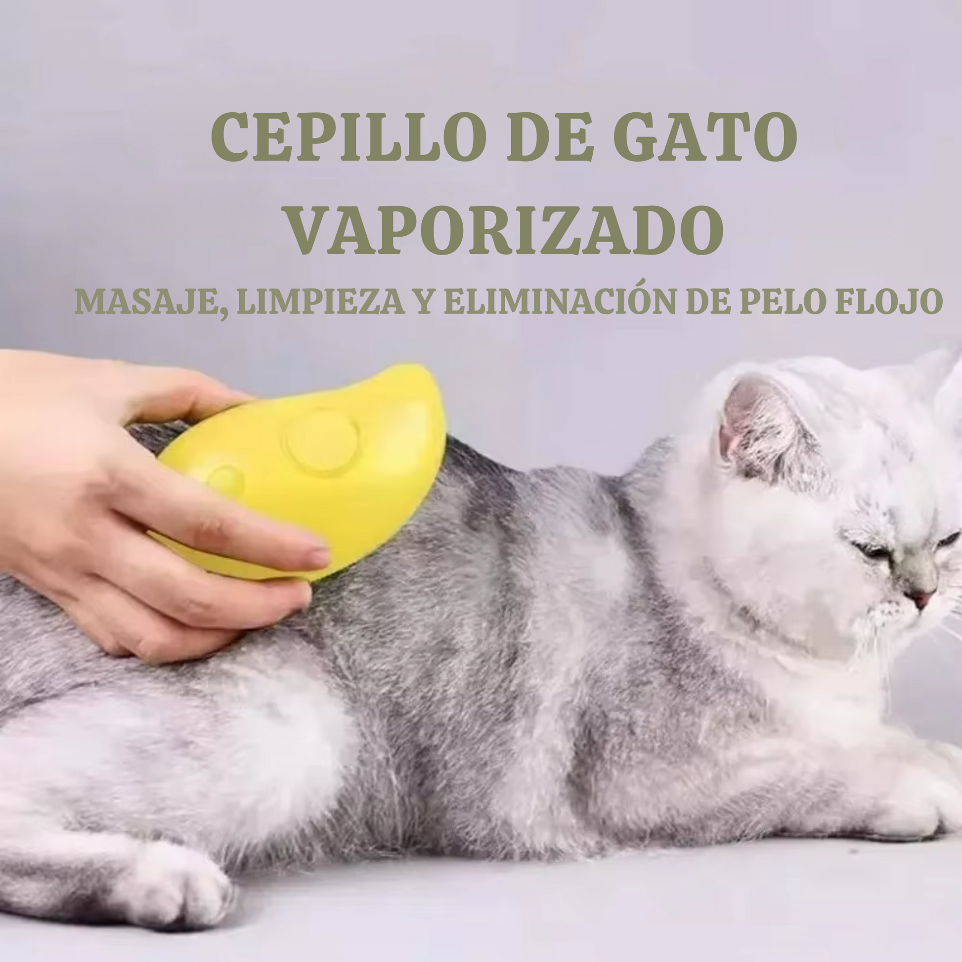 cepillo masaje para mascotas