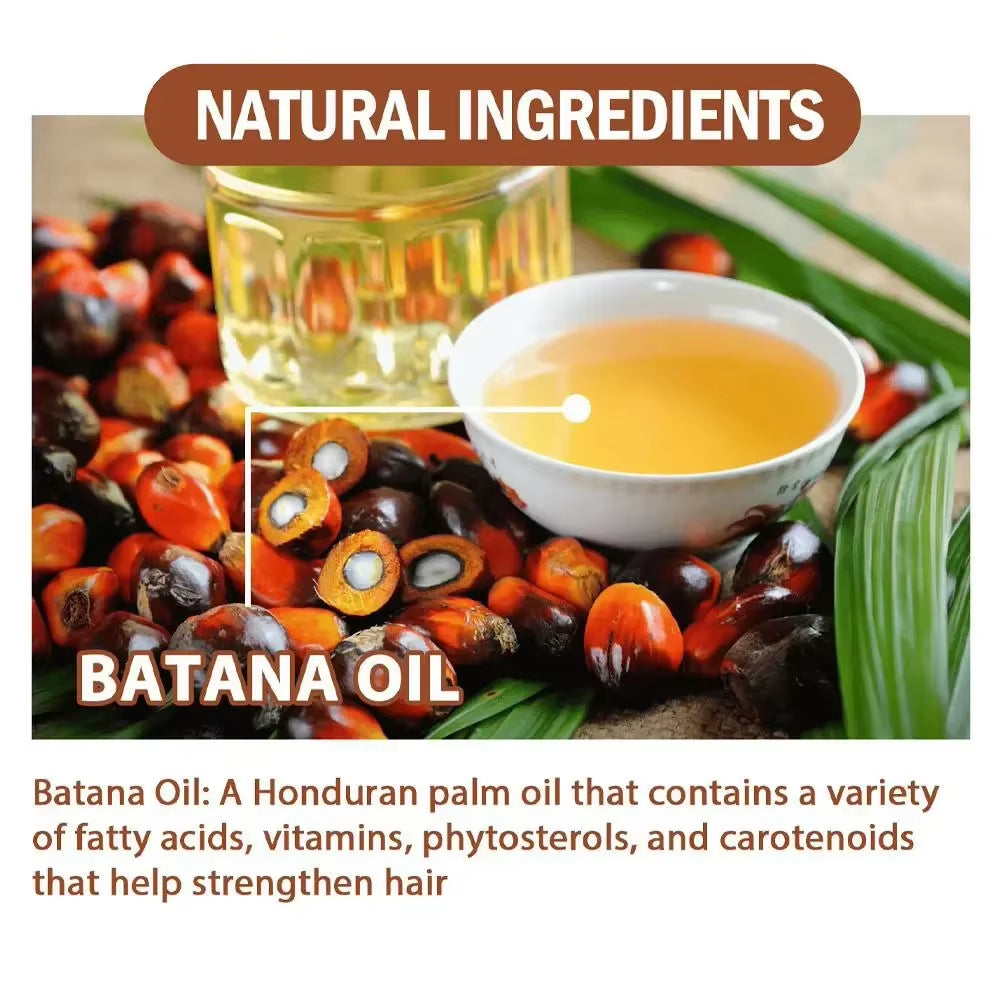 100% Pure Organic Hair Mask Batana Oil Hair Growth Oil Natural Treatment Nourish Reduce Hair Loss Anti-Breakage Care Products